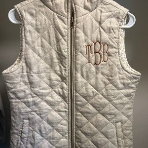 Monogram vest